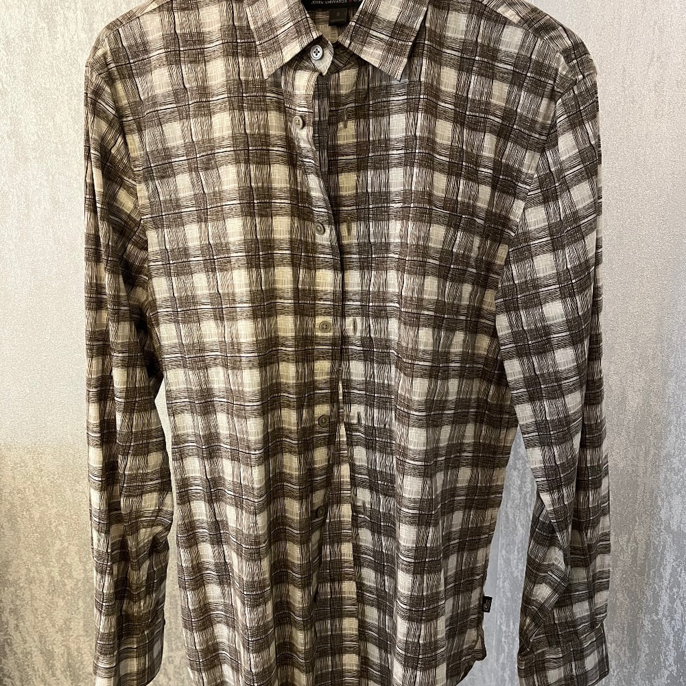 John Varvatos Button Doen Shirt
